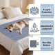 thumbnail image 4 of Washable non-slide incontinence pads waterproof care pads for seniors and adults seep -proof pads for pregnant women fresh moms, 4 of 6