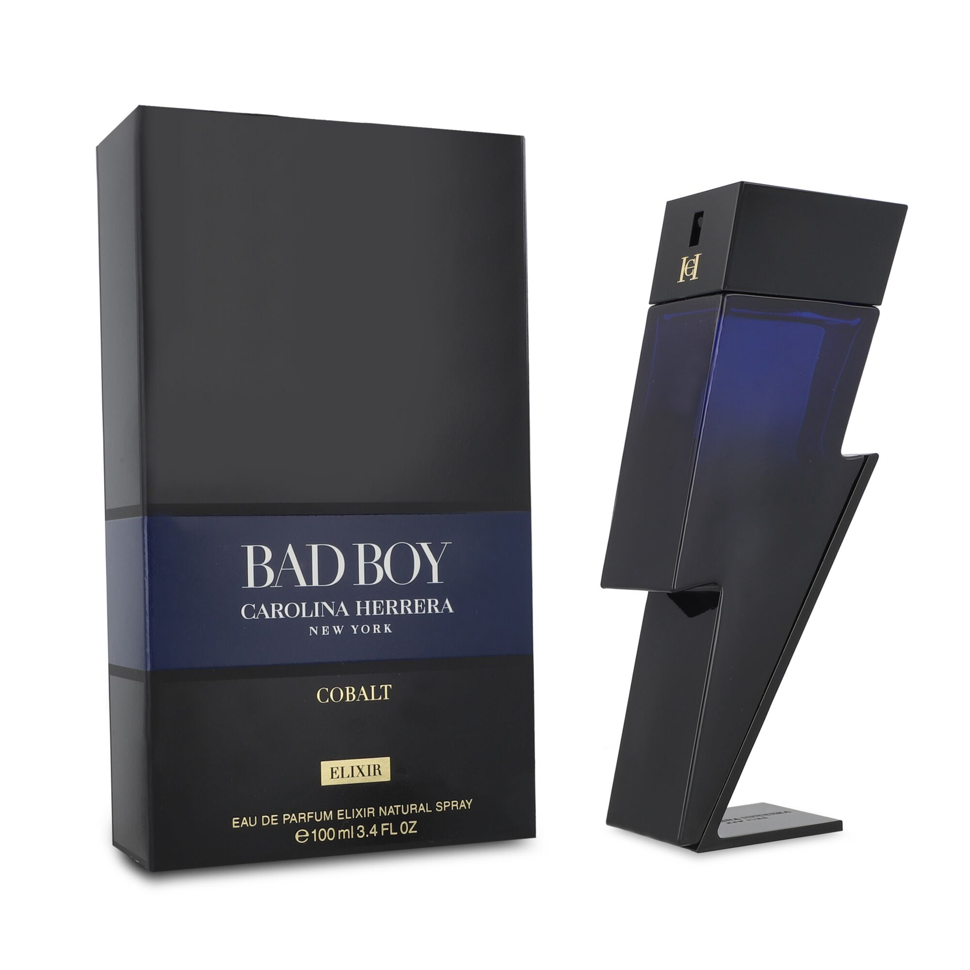 Bad Boy Cobalt Elixir 100Ml Edp Spray Carolina Herrera Bad Boy Cobalt Elixir