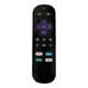 thumbnail image 1 of Control compatible con Roku Tv Onn Hisense Mas Pilas negro 16, 1 of 3