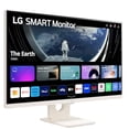 thumbnail image 3 of LG 27SR50F-W MyView Smart Monitor Pantalla IPS FHD (1920x1080) de 27 pulgadas, webOS 23, HDR 10, 2 parlantes incorporados, AirPlay 2, Screen Share, Bluetooth, aplicación ThinQ, control remoto, blanco, 3 of 5