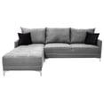 thumbnail image 3 of Sala Esquinera Modular El Bazar Store Caslon Gris Plata 260x180 cm Lino Nacional, 3 of 6