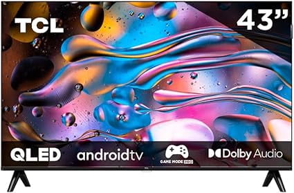 TELEVISOR TCL MOD. 43Q3K 2K QLED ANDROID