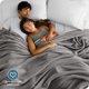 thumbnail image 4 of Bare Home Manta de Felpa de Microfibra 300 G/M², Suave y Afelpada, Gigante, Color Gris, 4 of 9