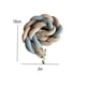 thumbnail image 2 of Protector Cuna Trenza 6 Tubos 2 Mts Bumper Bebe Azul Gris Liso Azul Acero, 2 of 5