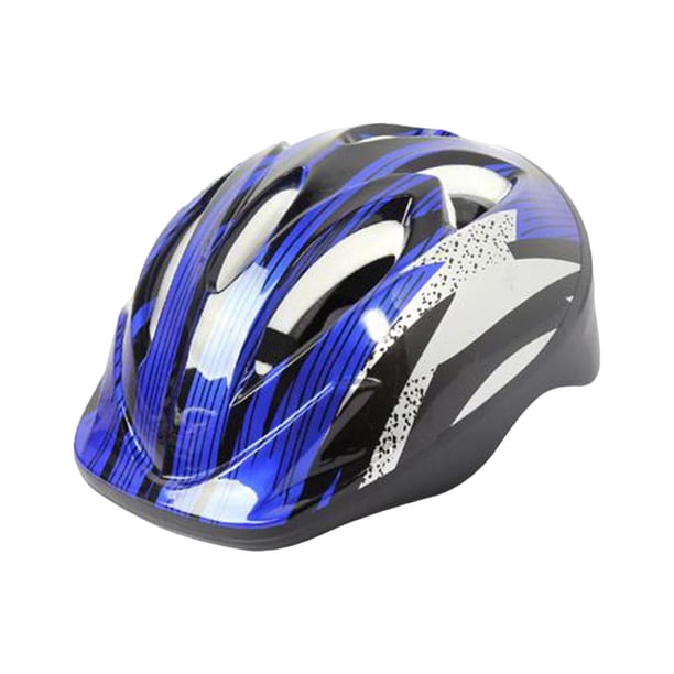 Casco de bicicleta para niños, resistente a impactos, almohadilla desmontable, portátil, deportivo Azul