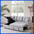 thumbnail image 1 of Sofá CAMA CON ALMACENAMIENTO GRIS claro Easy Living, 1 of 7