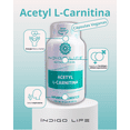 thumbnail image 4 of Acetyl L-Carnitina 50 Capsulas Veganas de 500 mg, 4 of 6