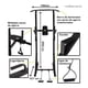 thumbnail image 4 of Estación Pull-ups multi-rutina con ligas Athletic Works WMSB-804E, 4 of 4