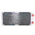 thumbnail image 3 of M Buder Radiador de Refrigeración por Agua para PC de Cobre Blanco con 12 Tubos Superficie de Pulverización TSRP-WP-240mm Componentes de Computadoras Universal, 3 of 9