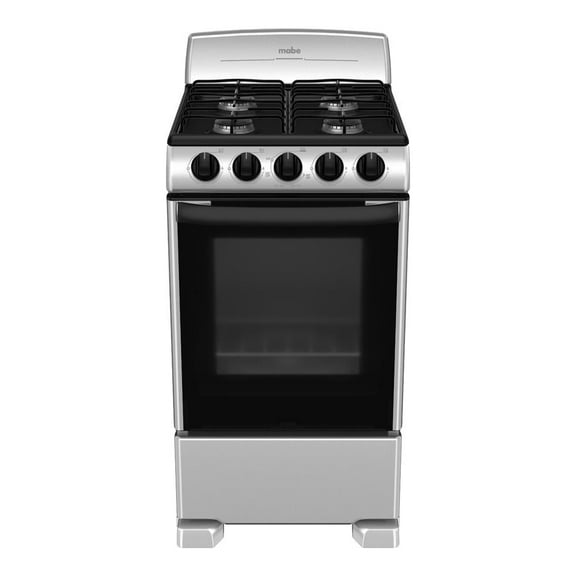Estufa Mabe Piso 20 pulgadas Mercury EM5032BAPS1  Plata