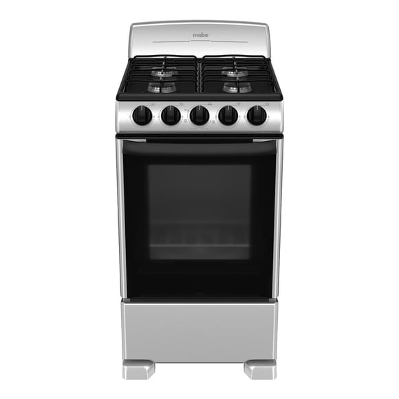 Estufa Mabe Piso 20 pulgadas Mercury EM5032BAPS1 Plata
