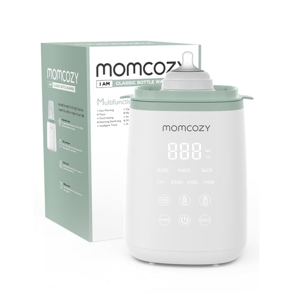 Momcozy Bebé Calientabiberones Rápidos Para Todos Los Biberones Con Temporizador, Calentador De Biberones Multifuncional Para Leche Materna