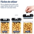 thumbnail image 3 of Juego de 7 Recipientes Herméticos para Alimentos, Bluelander, Apilables, 3 of 5