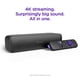 thumbnail image 2 of Roku Streambar SE | 2-in-1 TV Soundbar with Built-in 4K/HD/HDR Streaming, Premium Speakers, & Enhanced Speech Clarity for Crisp, Clear Dialogue - Quick Guided Simple Setup, 2 of 5
