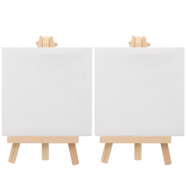 NUOLUX 2Jgo Caballetes Y Pequeños Para Pintar Y Estimular Creatividad