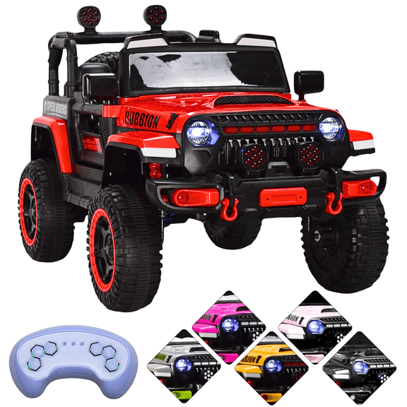 Camioneta Eléctrica Montable JOYKOO 12V Rojo