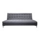 thumbnail image 3 of Sofa Cama Reclinable El Bazar Store Verso Gris plata Futon Abotonado Matrimonial 3 posiciones Sala, 3 of 8