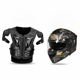 thumbnail image 1 of Equipamiento para motociclistas adultos,Equipo de protección transpirable para motociclistas adultos,Protector de motocross cómodo,Cascos protectores, 1 of 8