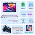 thumbnail image 3 of VEAT00L Tablet, 10.1 Pulgadas Android 13 Tablets, 6GB RAM 64GB ROM 128GB Expand, Procesador Octa-Core con WiFi 5G, Pantalla Táctil IPS HD 1280x800, Batería 6000mAh, Bluetooth, Cámara doble, GMS, 3 of 7