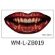 thumbnail image 1 of Maquillaje de Broma de Halloween (2023), Pegatinas Temporales de Payaso de Terror para La Boca, Kit Temporal Extraíble y Realista, Accesorios de Maquillaje de Halloween., 1 of 3