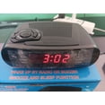 thumbnail image 1 of Radio despertador controlado por reloj con canal AM y FM Radio despertador LED con función de repetición Reloj LED, 1 of 6