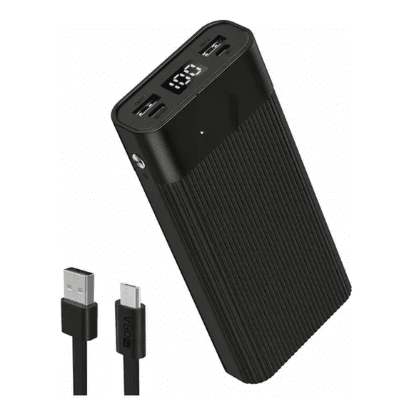 Power Bank Malubero Batería Portátil 20000mah Negra