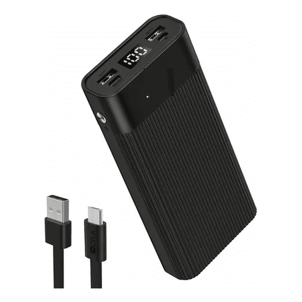 Power Bank Malubero Batería Portátil 20000mah Negra