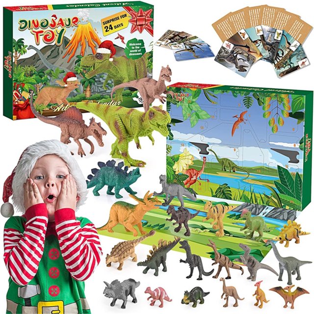 Calendario de Adviento Del Kit de Dinosaurios de Bricolaje 2025