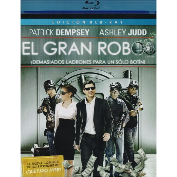 El Gran Robo Flypaper Patrick Dempsey Pelicula Blu-ray QUALITY Blu-ray