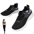 thumbnail image 2 of Pair Woman Sneakers Running Shoes Girls Gym Shoes Athletic Shoes Tennis Shoes Fashion Sneakers Size 36, 2 of 5