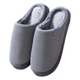 thumbnail image 2 of Pantuflas de algodón para uso doméstico | Zapatillas cálidas para parejas | Zapatos sin cordones para caminar, tanto para mujeres como para hombres, 2 of 5