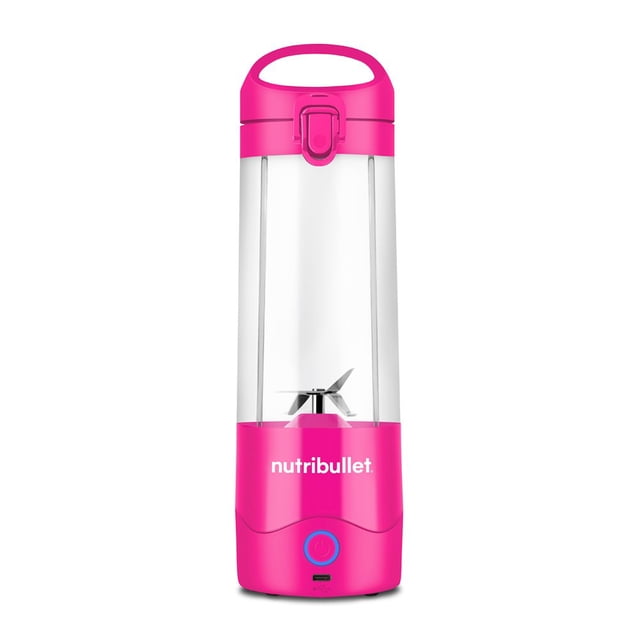 Procesador de Alimentos Portátil nutribullet 590ml 200 watts Color Rosa