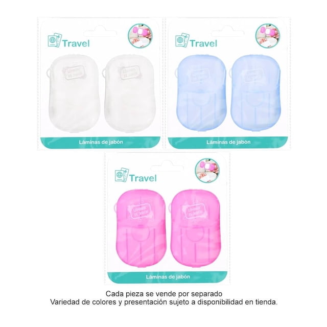 Láminas de Jabón Prichos Musul International Varios Colores 2 Piezas