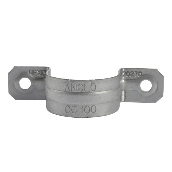 Abrazadera Omega Anclo 1" Galvanizada