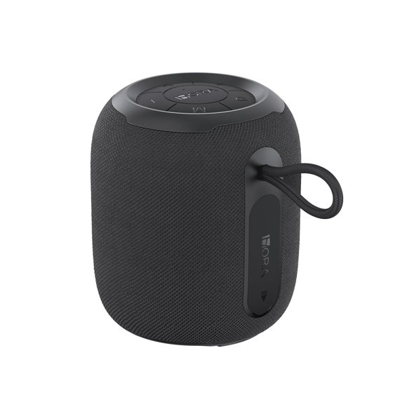 Bocina Bluetooth 5.3 5W Mini Portátil Negro con Radio FM y Función AUX/USB/TF