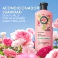 thumbnail image 2 of Acondicionador Suavidad Rosa Mosqueta Herbal Essences para mayor brillo y suavidad 400 ml, 2 of 5