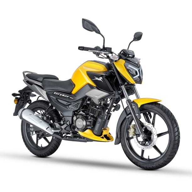 Motocicleta Deportiva TVS Stryker 125 3V 2026 Amarillo