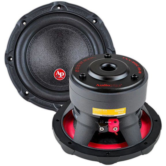 Subwoofer Audiopipe TXX-BDC-III-8 500W 8 PLG Doble Bobina 4O