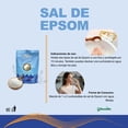 thumbnail image 2 of Sal de Epsom Sulfato de Magnesio 1 kg Granalia, 2 of 13