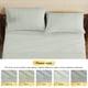thumbnail image 4 of Kingrest 100% Algodón Juego de Sábanas de 4 Piezas para Cama California King, Bolsillos Extra Profundos para 40cm, Ultra Suave y Transpirable, 4 of 9