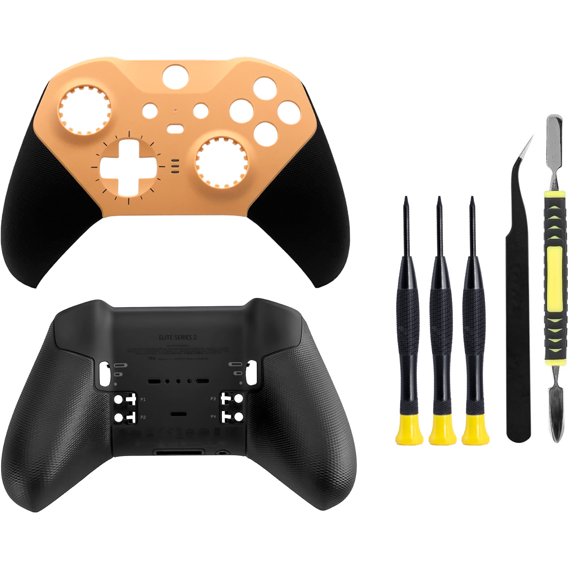 Kit de reparación para sustituir la carcasa frontal y trasera y la cubierta frontal del mando Xbox One Elite Series 2