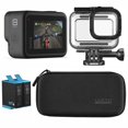thumbnail image 1 of Cámara GoPro HERO8 negra con 2 baterías recargables y funda, 1 of 5