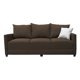 thumbnail image 2 of Sofa El Bazar Store Atlanta Lino Chocolate 3 plazas Modular Moderno, 2 of 4
