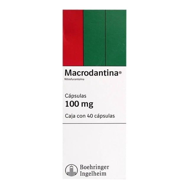 Macrodantina 100 mg 40 cápsulas