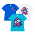 thumbnail image 1 of Pack 3 Playeras para Niña Estampadas Algodón Tallas 4 a 8, 1 of 4