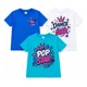 thumbnail image 1 of Pack 3 Playeras para Niña Estampadas Algodón Tallas 4 a 8, 1 of 4
