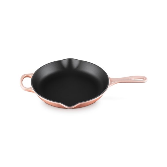 Sartén Redonda Le Creuset 26 cm Color Melocotón de Hierro Fundido Esmaltado