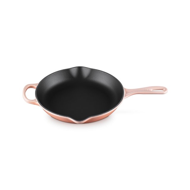 Sartén Redonda Le Creuset 26 cm Color Melocotón de Hierro Fundido Esmaltado