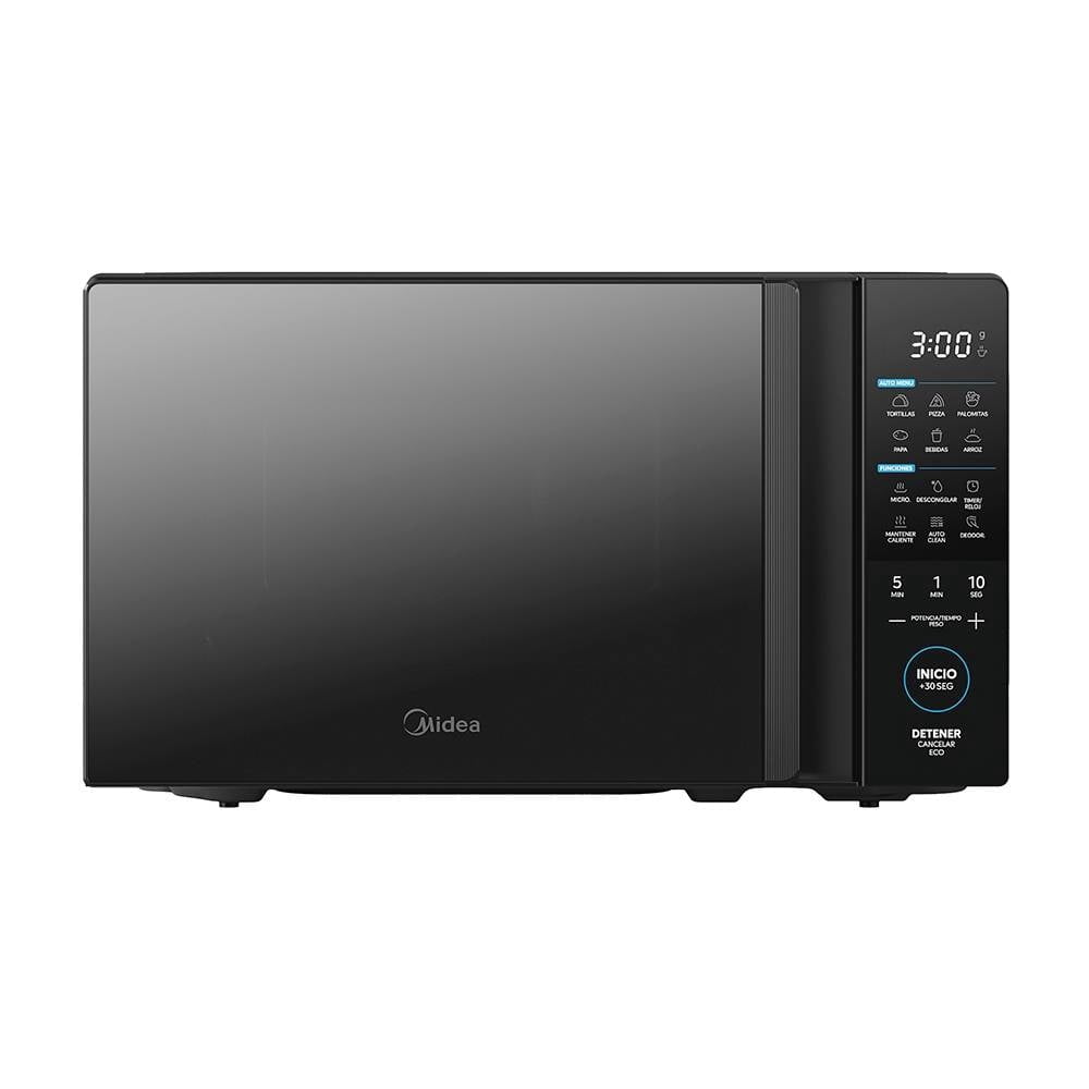 Microondas .7 MIDEA MMDT07S2MB 0.7 Pies Negro