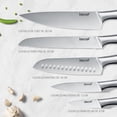 thumbnail image 3 of Juego de cuchillos de cocina Hecef de acero inoxidable 5 piezas Con mango ergonómico, 3 of 12